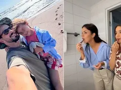 Наум оставен сам да гледа детето
