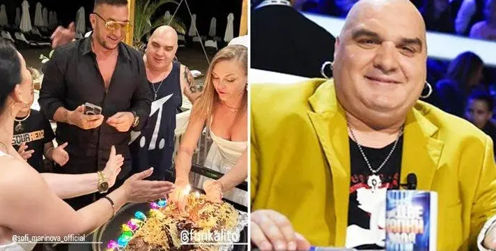 Пак на софрата: Болният Фънки купонясва с Коцето
