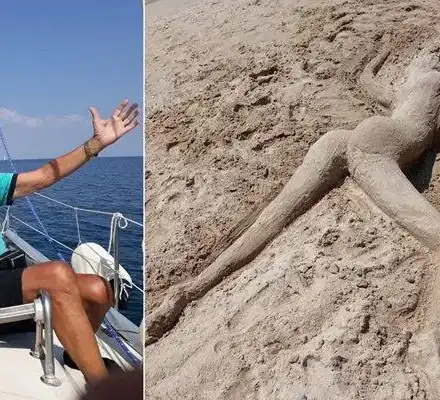 Проф. Николай Атанасов-Шуши сътвори гола мацка на плажа