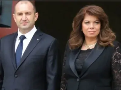 Румен Радев и Илияна Йотова на нож