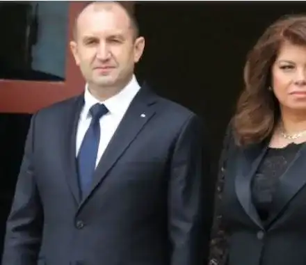 Румен Радев и Илияна Йотова на нож