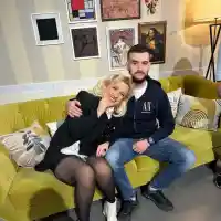 Сашка и синът й подкрепят Гришо