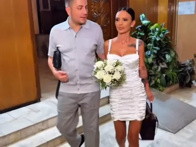 СВАТБА №4 Е ФАКТ: Мария и Теодор се венчаха в ритуален дом в столицата! (тури му оковите, но докога – СНИМКИ)