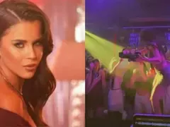 Фолк певица напива феновете си!