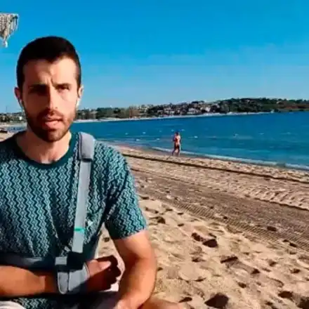 Заглавие: Шокираща травма на Георги Блажев в аквапарка в Несебър!