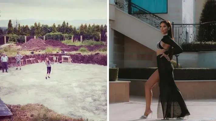 Анелия строи луксозна палата с майстори и спи на открито!