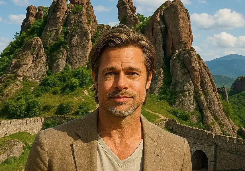 Брад Пит ТАЙНО снимал филм на Белоградчишките скали? (Вижте кой)