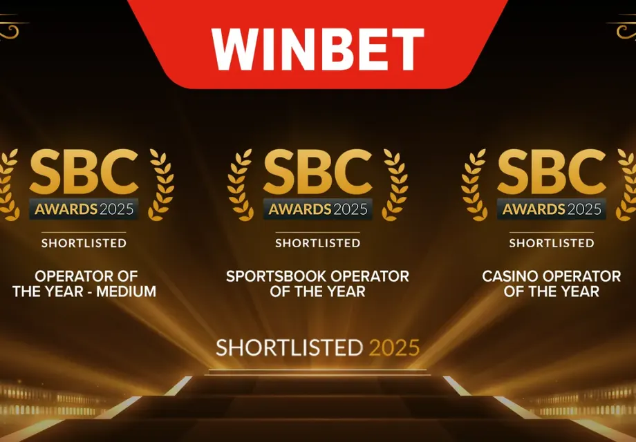 💥BREAKING NEWS: WINBET е сред най-добрите бетинг компании в света в номинациите на SBC Awards 2025