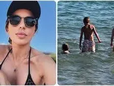 Христо Стоичков заведе внучката на море