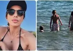 Христо Стоичков заведе внучката на море