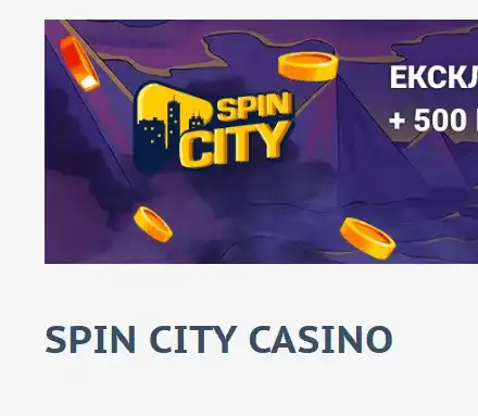 Най-добрите игри в казино Spin City: Слотове, игри на маса и още