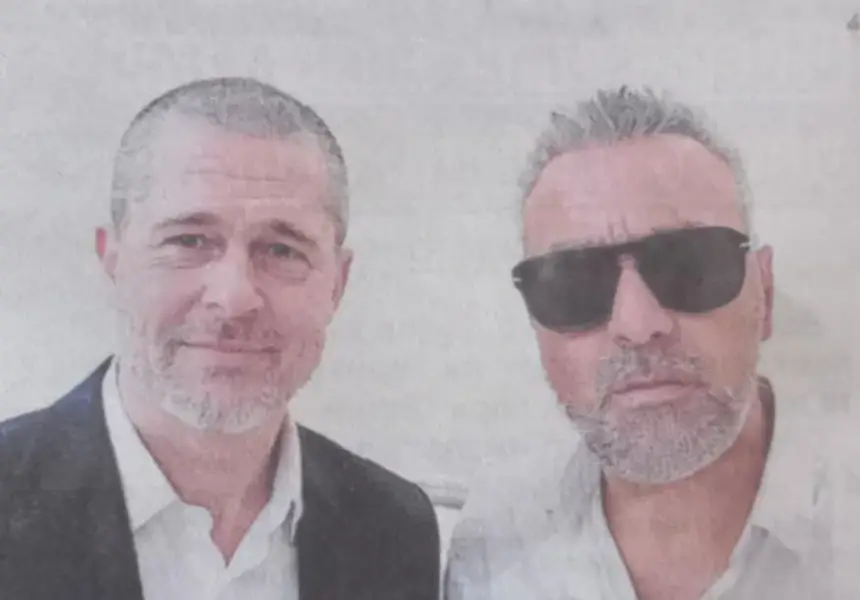 Наш продуцент се щракна с Брад Пит: Добронамерен и мил човек е