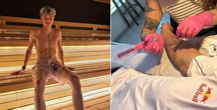 Никола Цолов шокира с новия си стил и татуировки в София!