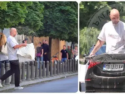 Ники Михайлов разпилява хилядарки в бутици на София!