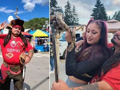 Джак Спароу в България! Щерю от Пещера шашка с питон и изненада за Галена!