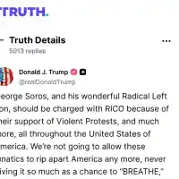 Скандал в Америка: Тръмп иска отговорност от Сорос за протестите!