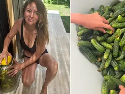 Вики от "Мастило" прави кисели краставички