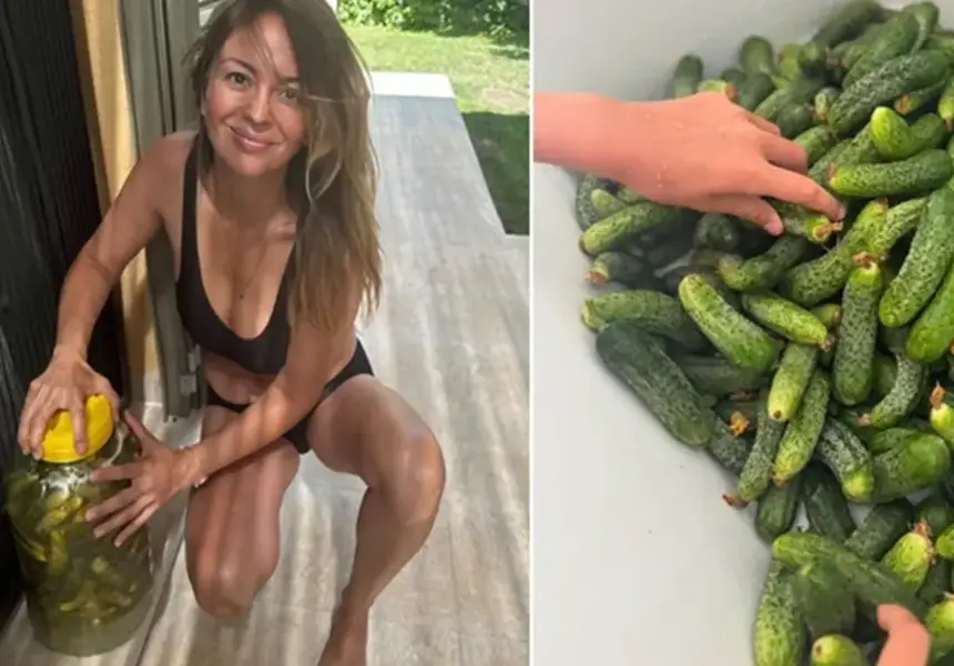 Вики от "Мастило" прави кисели краставички