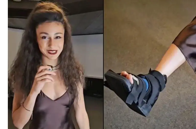 Керана шокира с гипсиран крак преди концерта в Пловдив!