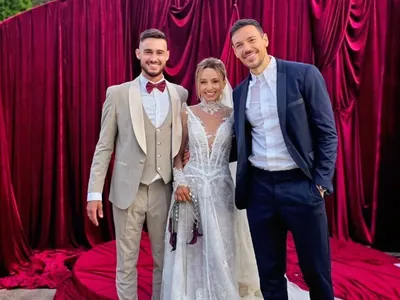 СТРАСТИ В ЧЕРВЕНО: Вижте огнената сватба на Иво Карамански и Антоанет Пепе! (МНОГО СНИМКИ)