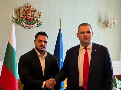 Делян Пеевски, лидер на ДПС и ПГ на ДПС-НОВО НАЧАЛО се срещна с шампиона Карлос Насар