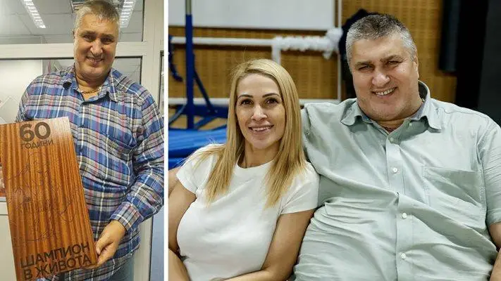 ЛЕГЕНДАТА Любо Ганев празнува 60 г. със скромен юбилей