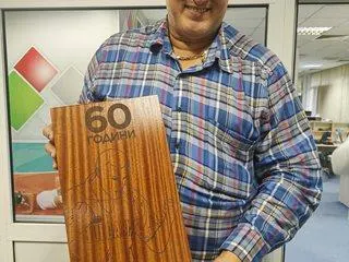 ЛЕГЕНДАТА Любо Ганев празнува 60 г. със скромен юбилей