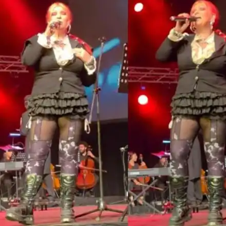 Милена Славова взриви сцената с скандален минижуп!