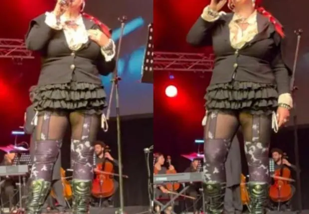 Милена Славова взриви сцената с скандален минижуп!