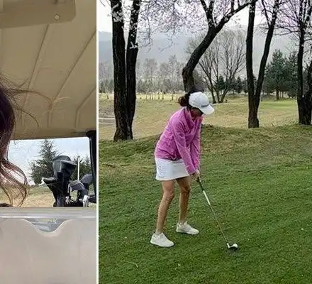 Шок! Нина Николина пострада на голф игрище!