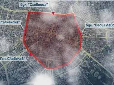Разширяват от 1 декември района в София, забранен за замърсяващи коли
