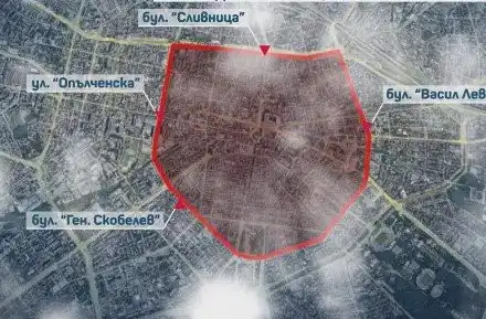 Разширяват от 1 декември района в София, забранен за замърсяващи коли