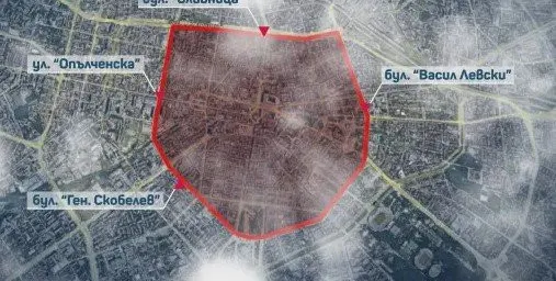 Разширяват от 1 декември района в София, забранен за замърсяващи коли