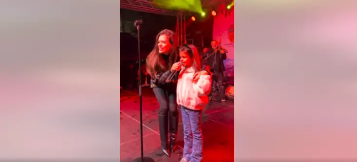 Супер скандал: Преслава и 7-годишната Паола в дует на сцената!