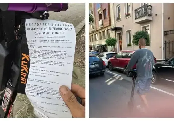 Шок в София: 850 нарушители на новите правила с тротинетки!