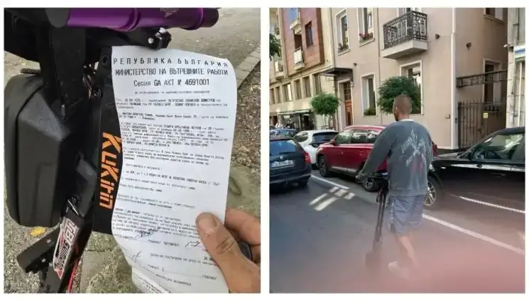 Шок в София: 850 нарушители на новите правила с тротинетки!