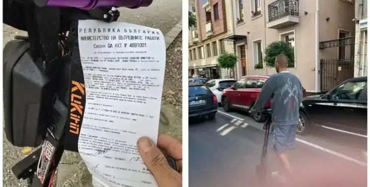 Шок в София: 850 нарушители на новите правила с тротинетки!