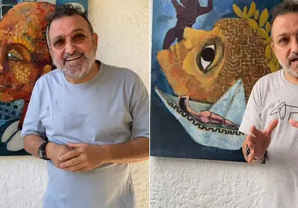 Зуека шокира с нова картина: Царица и бик в скандална сцена!