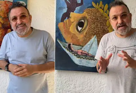 Зуека шокира с нова картина: Царица и бик в скандална сцена!