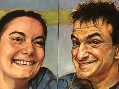 Зуека продава картините си за 800 евро