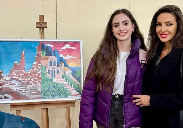 Шок! Дъщерята на Наталия Гуркова става художничка!