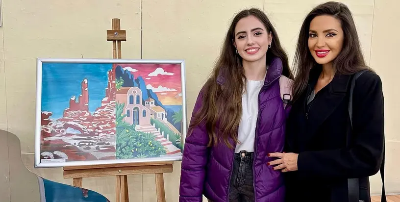 Шок! Дъщерята на Наталия Гуркова става художничка!