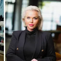 Фен си татуира голата Асдис Ран