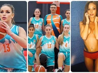 Шок! Плеймейтка Ива Няголова стана баскетболистка в Своге!