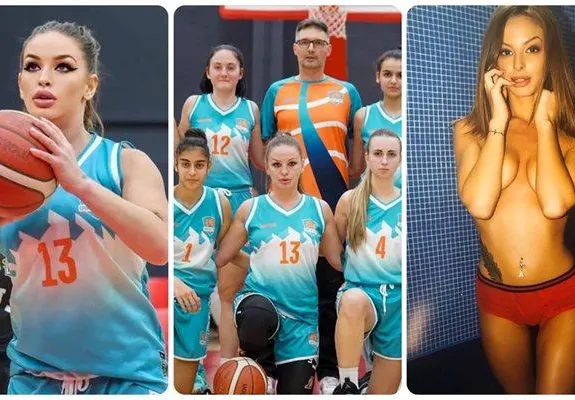 Шок! Плеймейтка Ива Няголова стана баскетболистка в Своге!