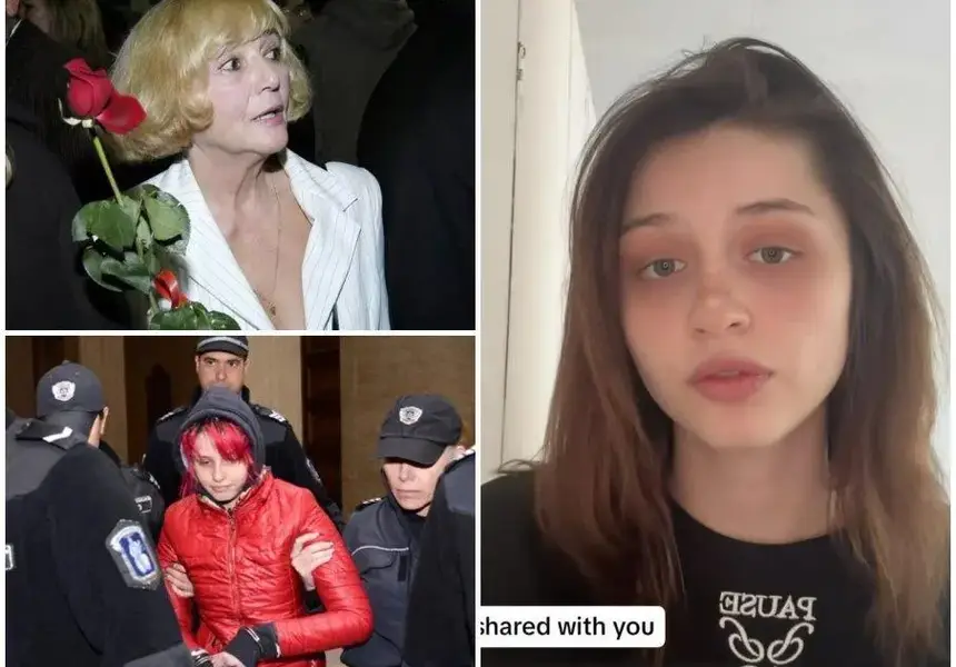 Ивет Стайкова, която уби баба си Виолета Донева, се прави на луда