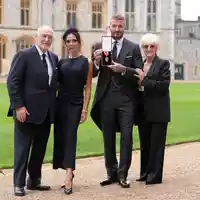 Шок! Дейвид Бекъм получи рицарско звание от крал Чарлз!