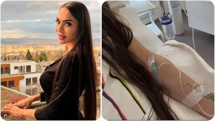 Лияна влезе в болница в Италия