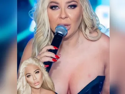 Шок! Андреа показа зърната си в клуб и взриви публиката!