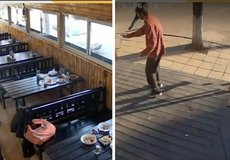 Шок! Психично болен мъж вилня с нож в столичен ресторант!